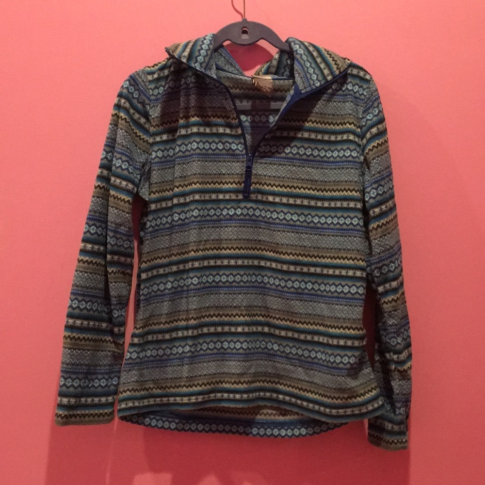 Soft blue sweater